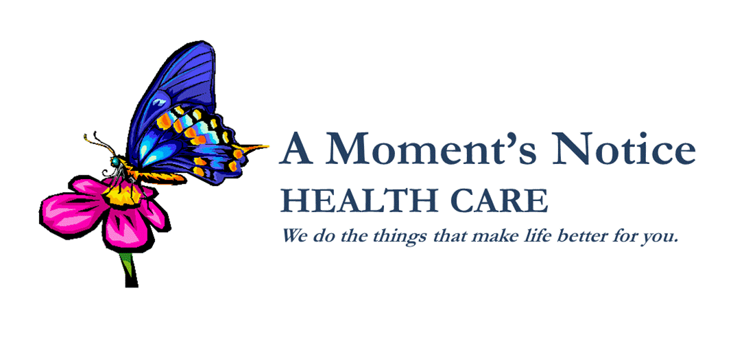 A MOMENT'S NOTICE HEALTH CARE